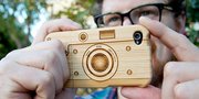 Деревянный фотоаппарат