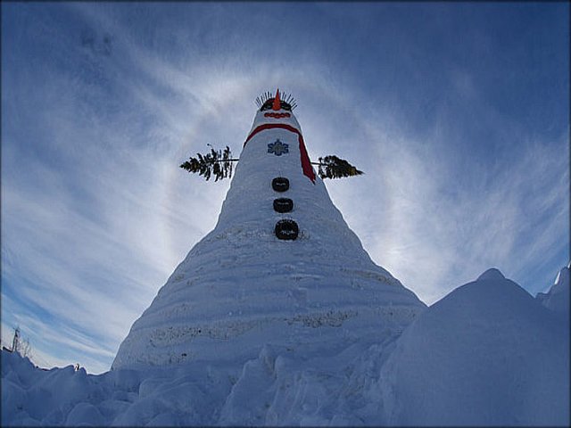 Снеговик рекордсмен